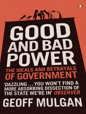 cover image of Good and Bad Power